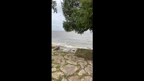 Storm on the Lake Michigan