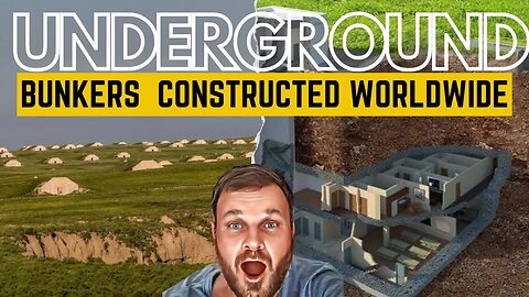 Underground Bunkers Constructed Worldwide And Stocked With Truck Loads Of Food?