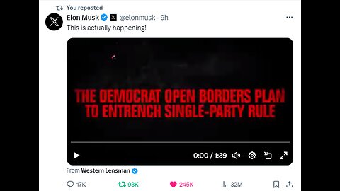 This is actually happening! Elon Musk @elonmusk