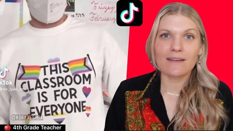 Creepy 4th Grade Teacher Flaunts LGBTQ Paraphernalia