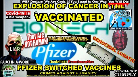 VACCINES CONTAINED CANCER CAUSING CARCINOGENS (related links and info in description)