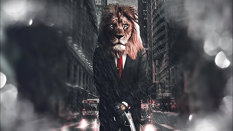 Agent 47 from Zootopia photo manipulation | Photoshop