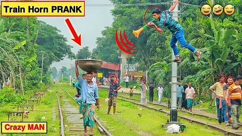 Train Horn Prank