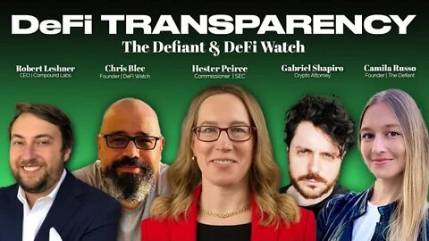 DeFi Transparency x The Defiant & DeFiWatch