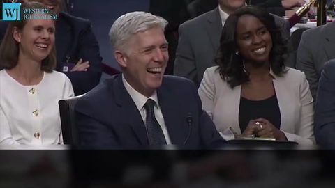 Gorsuch Slips At Hearing, Says 1 Word That Has Entire Room Erupting With Laughter