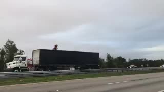 Semi wreck slows southbound traffic on Florida's Turnpike in Indian River County