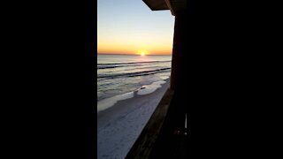 Sunset in Destin Florida soothing