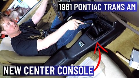 New (Used) Center Console | 1981 Pontiac Trans Am