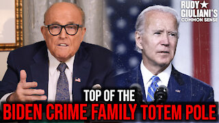 Joe Biden: Top Of The BIDEN CRIME FAMILY Totem pole | Rudy Giuliani | Ep. 94