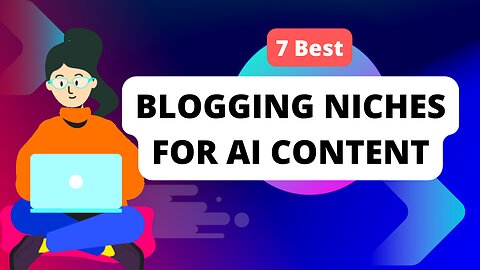7 Best BLOGGING Niches for AI Content - PROFITABLE SEO Automation | Dazonn Technologies