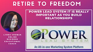 Power Lead System It Is Really Important As You Build Relationships