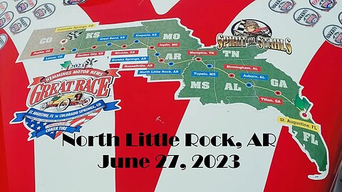 2023 Great Race Lunch Stop Argenta Arkansas June 27 2023 (S4 E13)