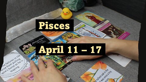 Pisces, Moving from Defense to Offense. April 11 - 17 Weekly Tarot Reading