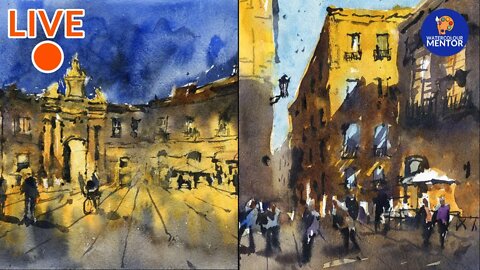 Watercolour Live: Free Workshop #29 - Italy (Lecce, Solento)