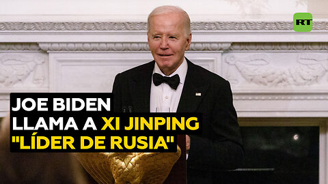 Biden 'rusifica' a Xi: "Estaba claro que iba a ser el líder de Rusia"