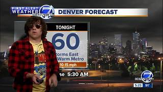 Watch: Musician Ryan Adams moonlights as Denver7 weatherman ahead of Red Rocks show