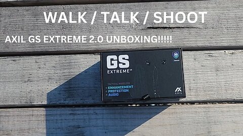AXIL GS EXTREME 2.0 UNBOXING AND FIRST IMPRESSIONS!!!!!!