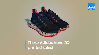 These Adidas kicks have 3D printed soles!