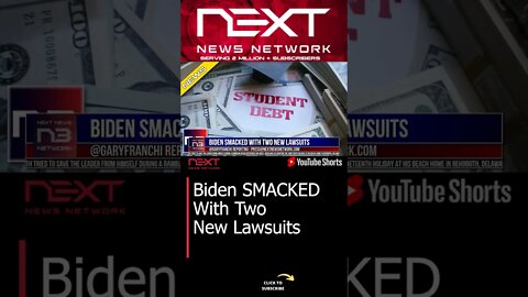 Biden SMACKED With Two New Lawsuits #shorts