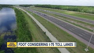 FDOT announces no toll lanes for I-275 in Tampa