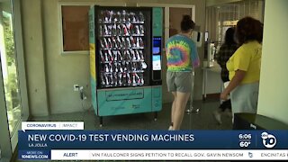 UCSD installs new COVID-19 test kit vending machines