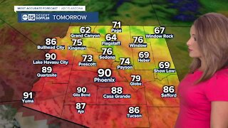 Warm week in the Valley with more 90s ahead!