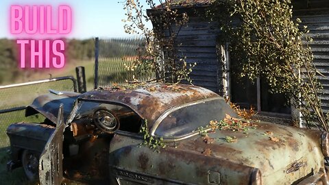 Build this scratch built diorama & 1953 chevrolet #weatheredmodels #diorama #chevrolet #scalemodel