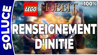 LEGO : Le Hobbit - RENSEIGNEMENT D'INITIÉ - 100% - Minikits, trésors et plan [FR PS4]