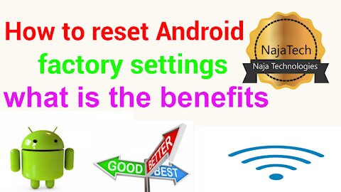 Reset android phone factory settings without losing data