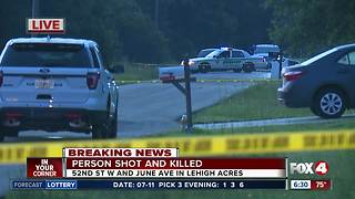 One dead, one injured in early morning Lehigh Acres shooting