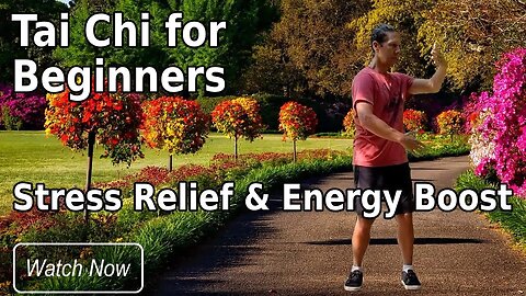 Tai Chi for Beginners - 5 Easy Moves to Relieve Stress and Boost Energy