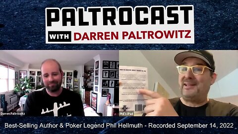 Phil Hellmuth interview with Darren Paltrowitz