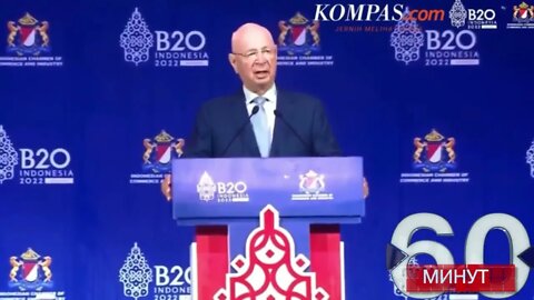 WEF Klaus Schwab admits at the G20 summit that globalization is over, US dominance is over