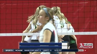 Nebraska State Volleyball: Lincoln Pius X downs Millard South