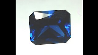 YAG Blue Sapphire Imitation Radiant Cut