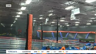Skyzone gives back to essential workers
