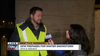 DPW prepares for winter snow storm