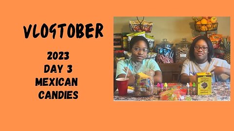 Trying Mexican Candy #vlogtober2023 Day 3🎃