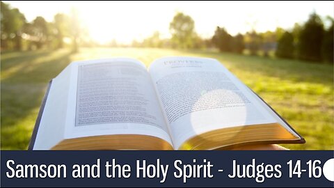 Samson and the Holy Spirit - Judges 14-16