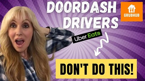 Gig Work and Safety: DON'T LET THIS HAPPEN to you!! Gig Safety Tips | DoorDash, GrubHub, Uber Eats