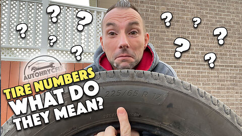 How to read your tire size and understanding tires sidewall