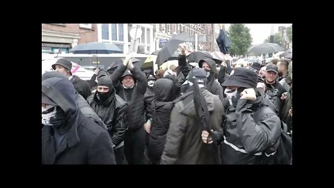 INTENSE Protests In Amsterdam, Netherlands (Compilation)