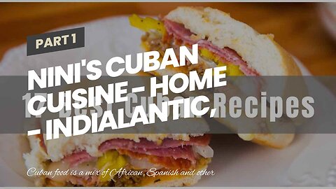 Nini's Cuban Cuisine - Home - Indialantic, Florida - Facebook Can Be Fun For Everyone