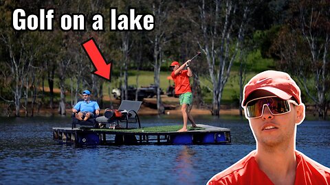 World's First Floating Golf Course