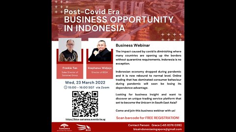 Post-Covid Era: Business Opportunity in Indonesia (Samanea Group)