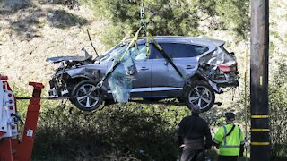 Crash Investigators Obtain 'Black Box' From Vehicle Of Tiger Woods