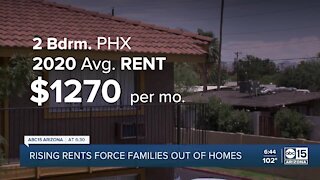 Rising rents forcing Valley families out of homes