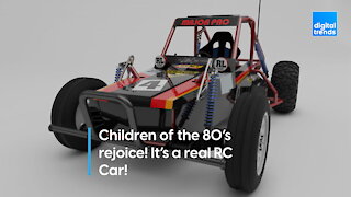 It's a real life RC Car