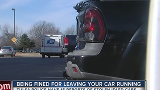 You Can Be Fined For Leaving Your Vehicle Running Unattended