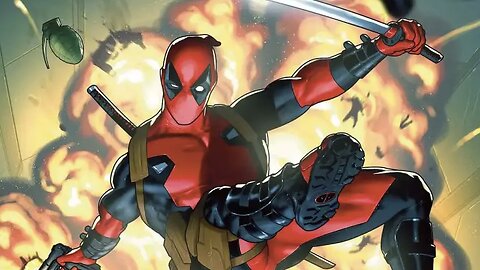 A Selection Of Variant Comic Book Covers For The New Deadpool 1 (2024)